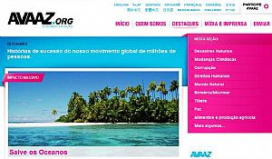 Principais campanhas mundiais realizadas pela Avaaz