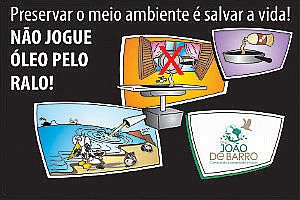 ONG João de Barro faz campanha de reciclagem do óleo de cozinha