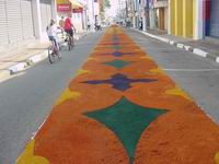 Tapetes vão colorir as ruas de Itu no feriado de Corpus Christi
