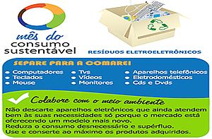 Campanha de coleta de resíduos eletrônicos tem início neste domingo