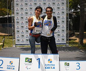 Paratleta quebra recorde brasileiro durante campeonato no Ibirapuera