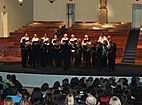 Imagem de: Coral Vozes de Itu faz apresenta��o durante a Semana Almeida J�nior