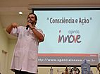 Imagem de: Estudantes do "Monteiro Lobato" visitam feira de profissões