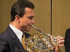 Imagem de: Com casa cheia, Quinteto de Metais da Osesp se apresenta em Itu