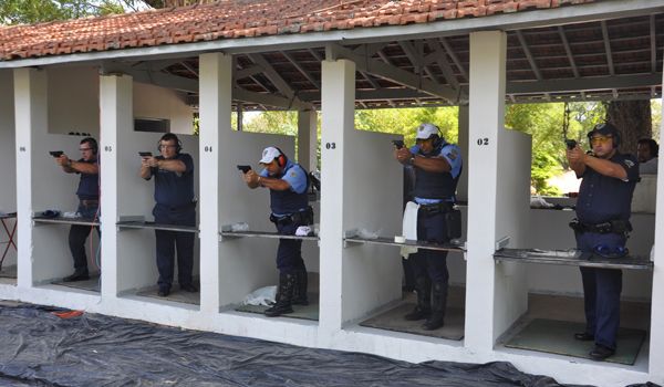 Guarda Municipal realiza avaliação para porte de arma de fogo