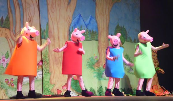Peça "Peppa Pig em Os Três Porquinhos" terá duas sessões em Itu