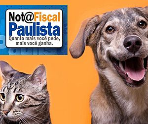 Nota Fiscal Paulista também pode beneficiar ONGS de Proteção Animal