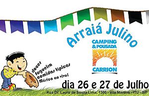 Carrion fecha temporada de férias com a última Festa Julina do ano
