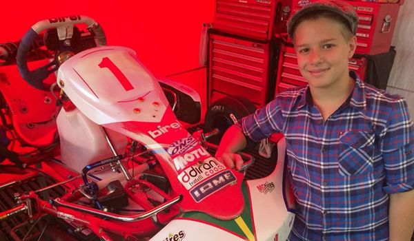 Gianluca Petecof busca o bicampeonato no Brasileiro de Kart