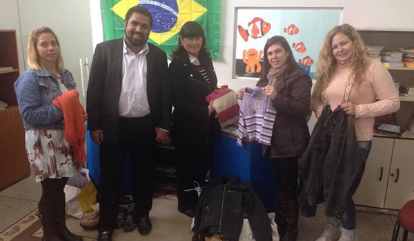 Acessa SP entrega agasalhos para o Fundo Social de Solidariedade