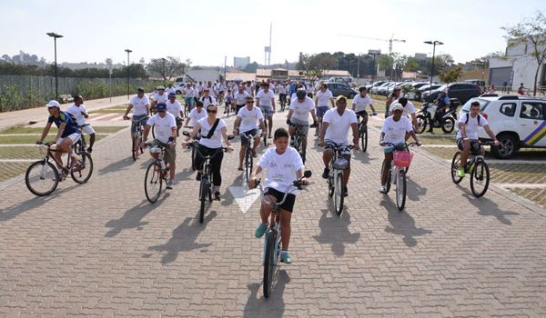 Mais de 200 pessoas participam do 2º Passeio Ciclístico de Itu