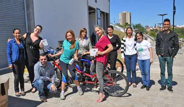 Funcionários municipais participam do Dia Mundial Sem Carro