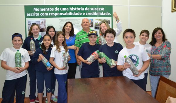 Campanha do Colégio Anglo promove atitude sustentável