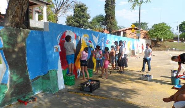 Brasil Kirin e SOS Mata Atlântica promovem evento de grafite em Itu