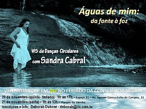 Curso de Danças Circulares com Sandra Cabral ocorrerá em Itu