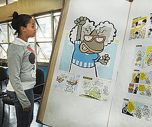 Exposição em Campinas retrata os negros nas histórias em quadrinhos