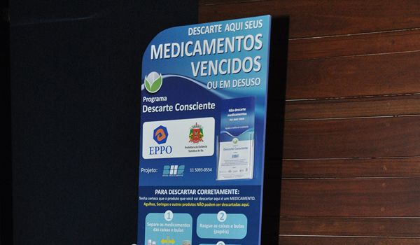 Programa de descarte consciente de medicamentos será lançado em Itu