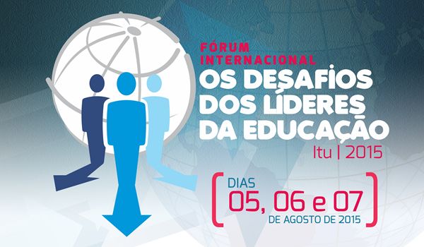 Itu sedia Fórum Internacional de Educação entre 5 e 7 de agosto