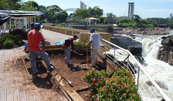 Salto inicia impermeabilização do Auditório do Memorial do Rio Tietê
