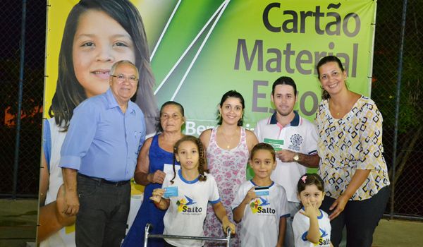 Salto fornecerá Cartão Material Escolar aos alunos da rede municipal 