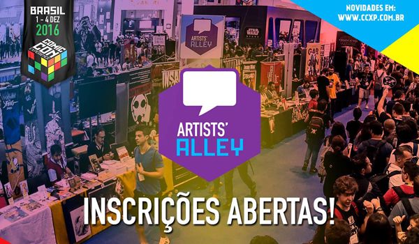 Comic Con Experience 2016 abre inscrições para o Artists' Alley 