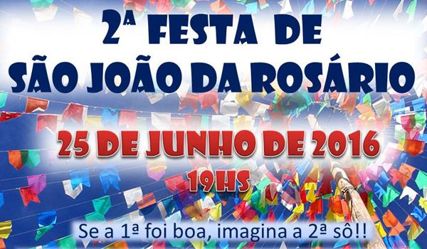 Chácara do Rosário realizará "2ª Festa de São João" em junho 