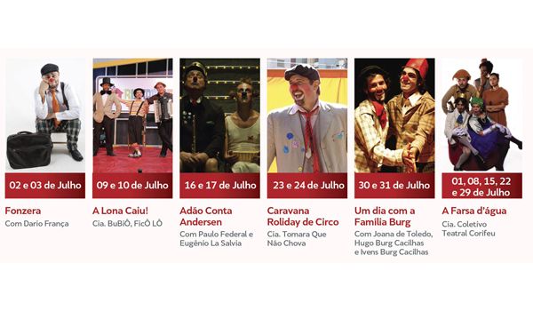 Teatro Nósmesmos terá programação especial de férias no mês de julho