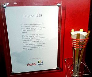 Sorocaba recebe exposição Tochas Históricas, promovida pela Coca-Cola