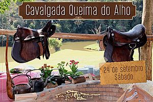 Fazenda Capoava realiza Cavalgada da Queima do Alho no fim do mês