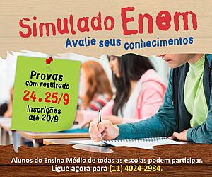 Colégio Monteiro Lobato realiza simulado para alunos do Ensino Médio