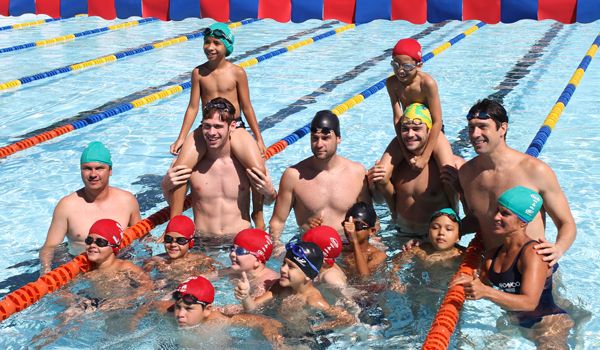 Festival de natação reúne Gustavo Borges e Marcelo Chierighini em Itu