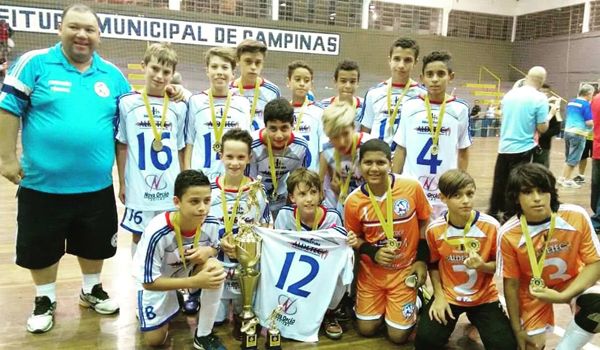 Futsal Menores é campeão no sub-8 e sub-12 na Liga Campineira