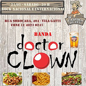 Banda Doctor Clown se apresentará no "O Caipira de Itu"
