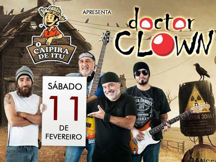 "O Caipira de Itu" terá novo show da Banda Doctor Clown