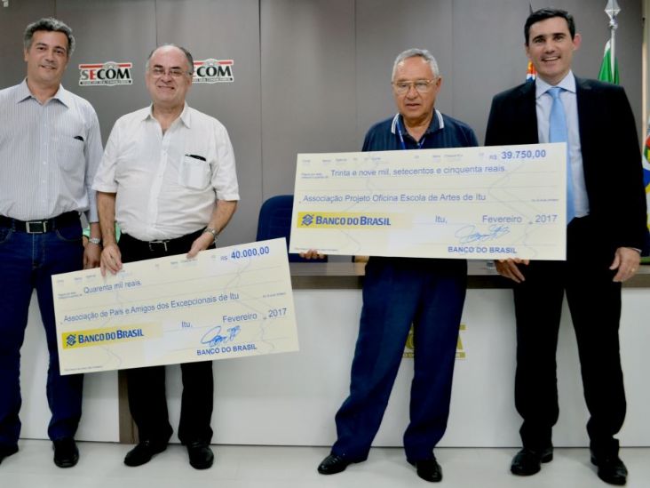 Banco do Brasil premia projetos de entidades ituanas