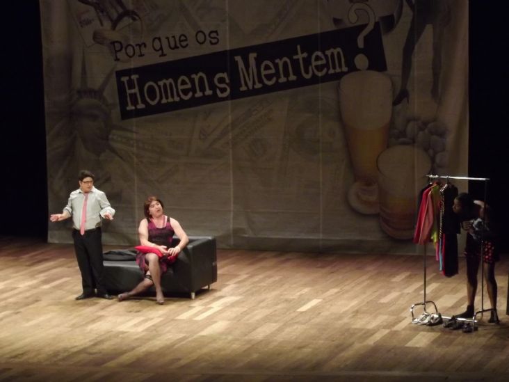 "Por que os homens mentem" volta aos palcos do Teatro Nósmesmos