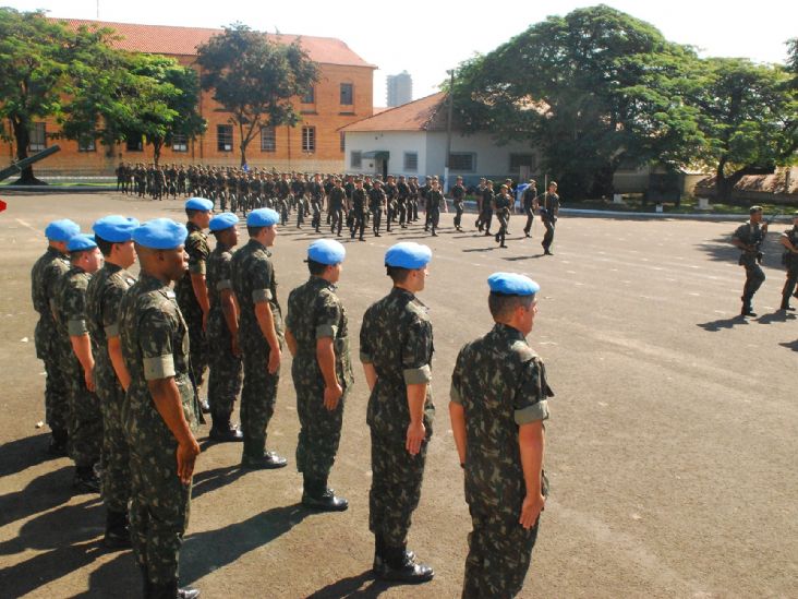 Regimento Deodoro realiza comemoração ao Dia dos Peacekeepers