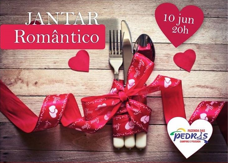 Dia dos Namorados terá "Jantar Romântico" no Restaurante das Pedras