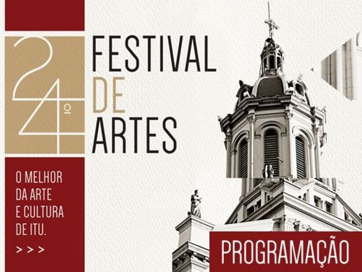 Divulgada a programação do 24º Festival de Artes de Itu