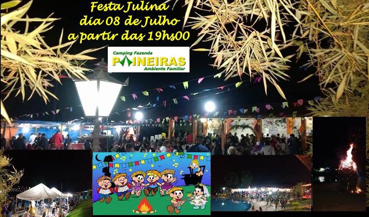 Camping e Fazenda Paineiras realiza Festa Julina no próximo sábado