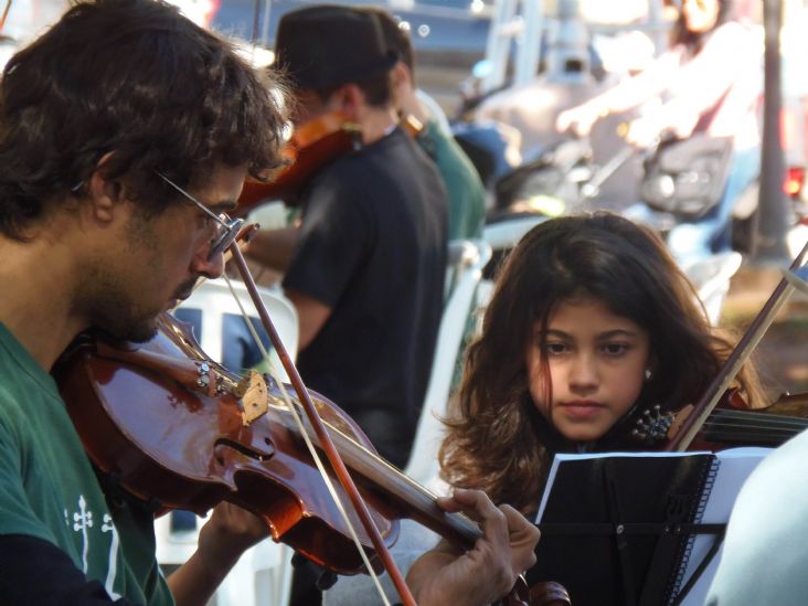 Orquestra na Rua se apresentará na Praça da Matriz