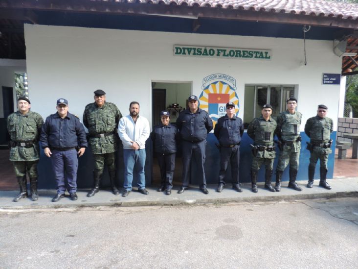 Prefeitura de Itu visita Divisão Florestal da Guarda de Jundiaí