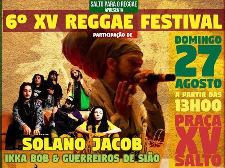 Coletivo Salto Para o Reggae realiza 6ª edição de Festival na Praça XV