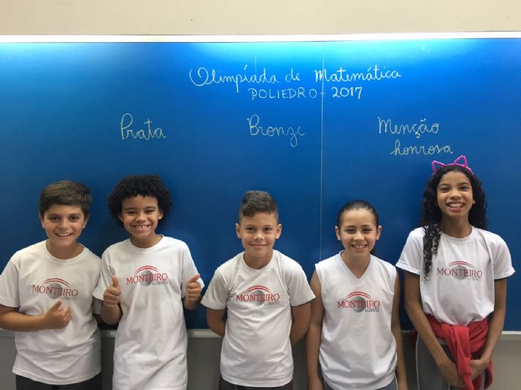 Alunos do Colégio Monteiro se destacam em Olimpíada de Matemática