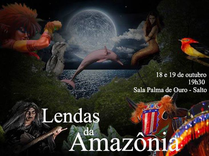 Espetáculo "Lendas da Amazônia" será apresentado na Sala Palma de Ouro