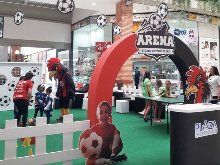 "Arena Ituano Futebol Clube" é atração de férias no Plaza Shopping Itu