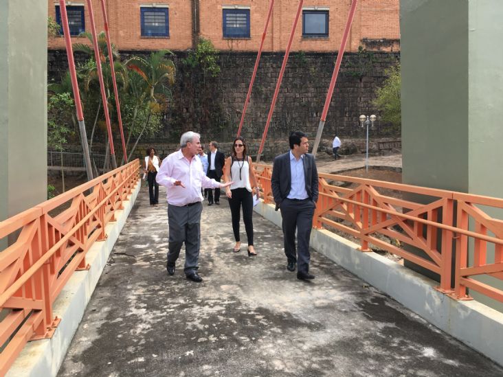 Secretário de Estado visita obras em pontos turísticos de Salto