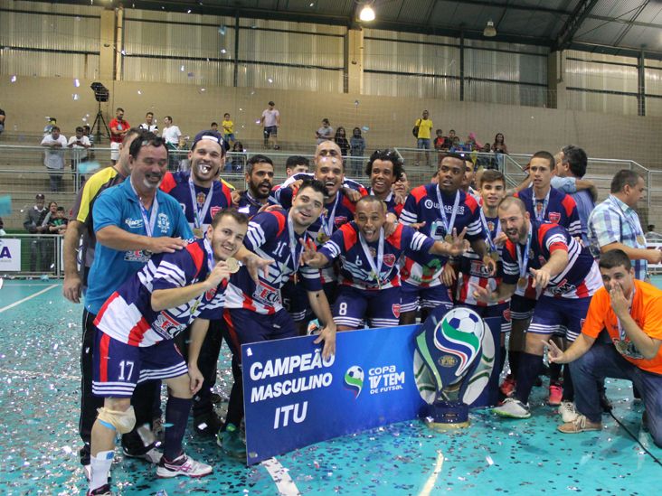 Equipe masculina de Itu estreia na Copa TV Tem de Futsal nessa quinta