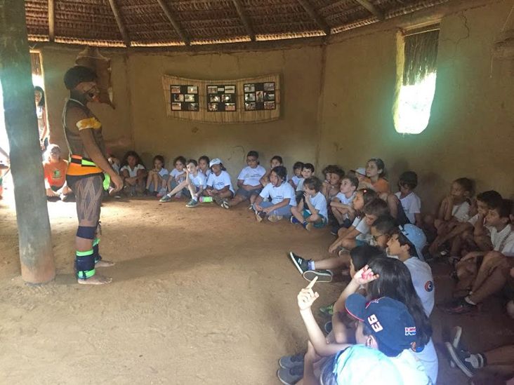 Alunos do Colégio Forte Castelo fazem intercâmbio com Índios do Xingu