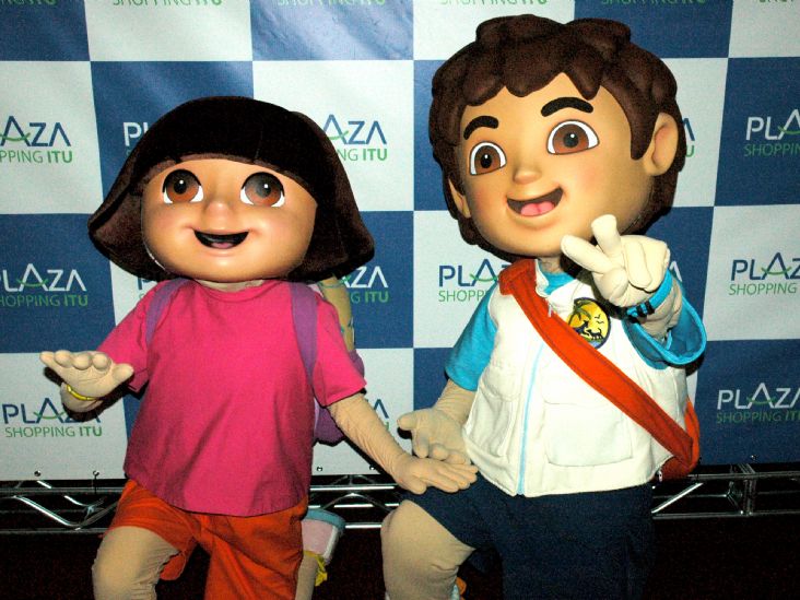 "Dora, a Aventureira" e Diego visitam o Plaza Shopping Itu no sábado